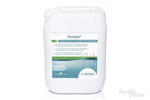 Desalgin ist ein Konzentrat aus flüssigen Algen zur Vorbeugung und Vorbeugung von Algenwachstum. Desalgin bewirkt außerdem, dass das Wasser in Ihrem Pool noch heller wird.